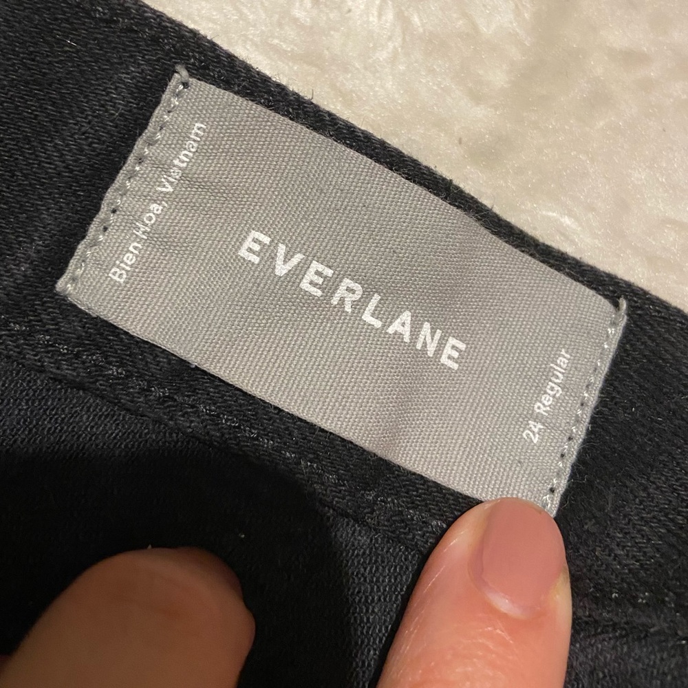 Everlane jeans boyfriend 24 black